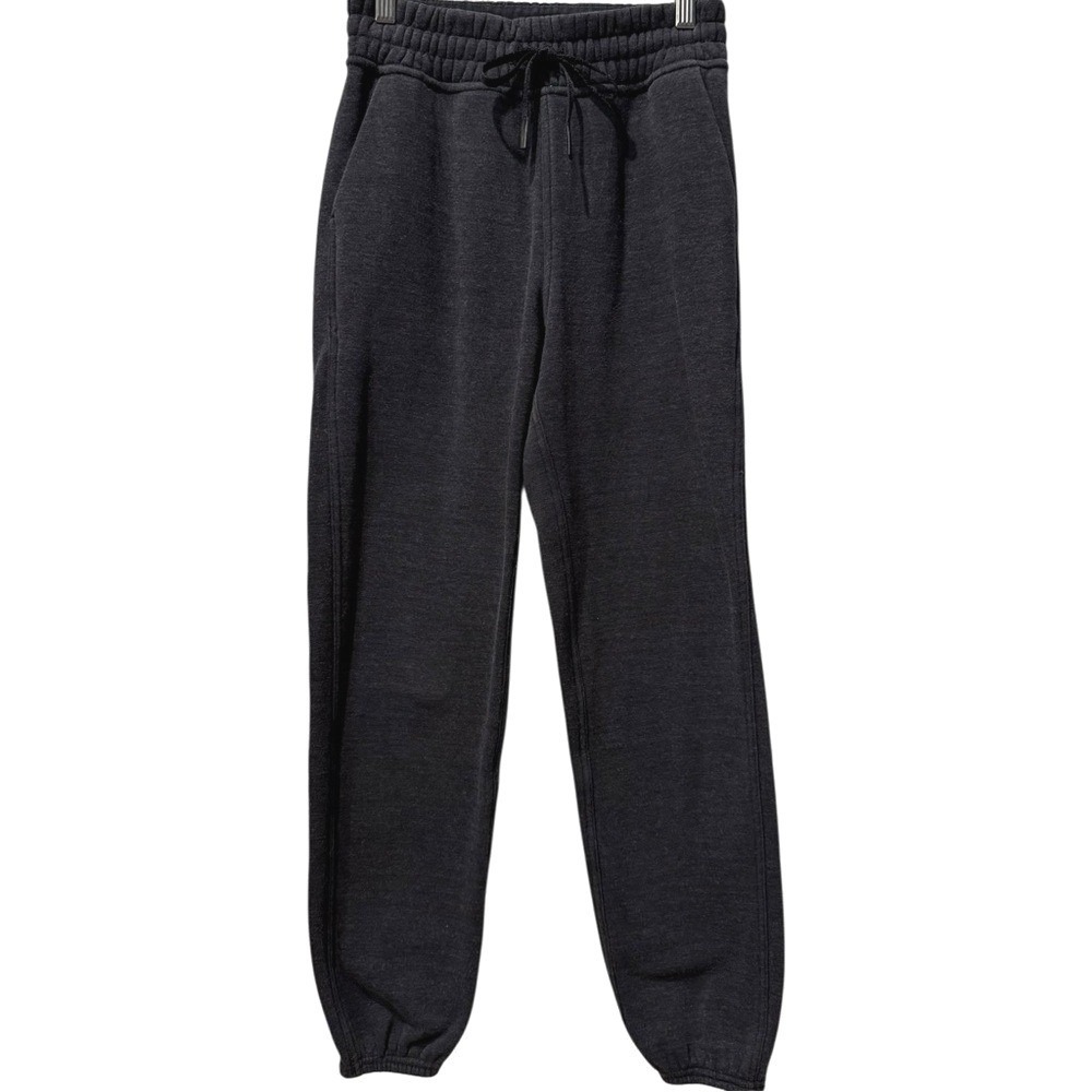 Lululemon Plush Joggers Times 28" Charcoal Grey Joggers Size 2